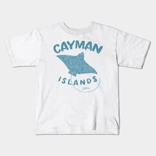 Cayman Islands, Spotted Eagle Ray Kids T-Shirt